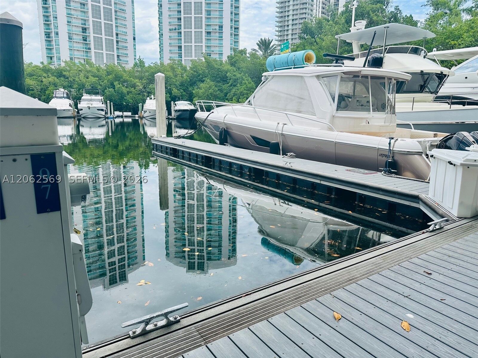 Property Photo:  3575 Mystic Pointe Dr Slip 97  FL 33180 