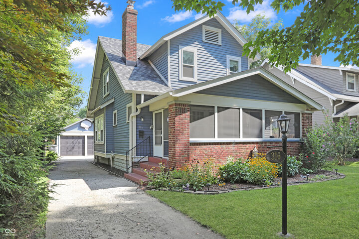 Property Photo:  316 Berkley Road  IN 46208 
