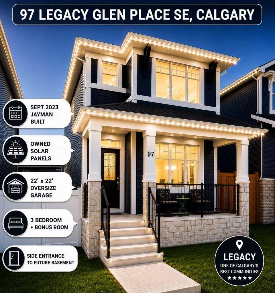 Property Photo: 97 Legacy Glen Place SE AB T2X 4T5
