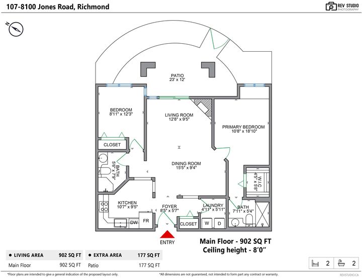 Property Photo:  8100 Jones Road 107  BC V6Y 4B1 