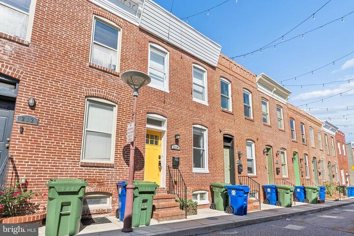 Property Photo: 214 N Madeira Street MD 21231