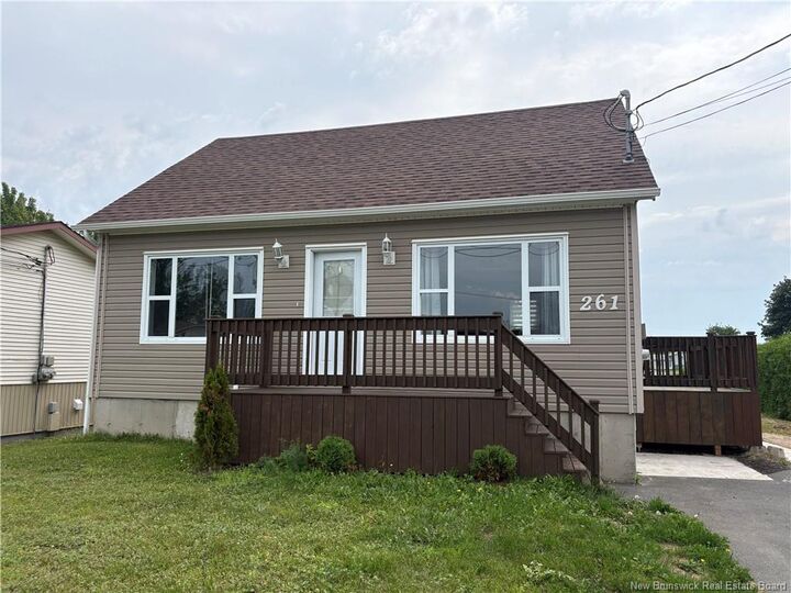Property Photo: 261 Marie Street NB E8K 1P9