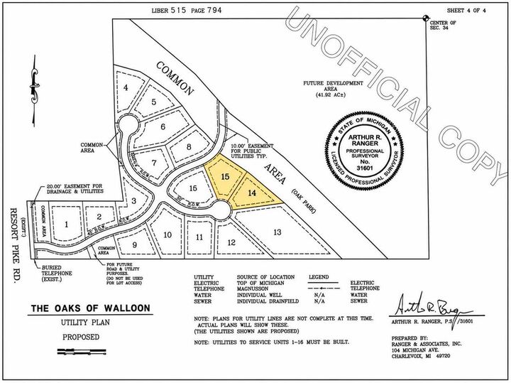 Property Photo: 5747 Ash Ct #14 MI 49770