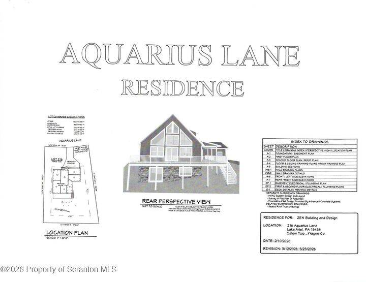 Property Photo:  Lot 216 Aquarius Lane  PA 18445 