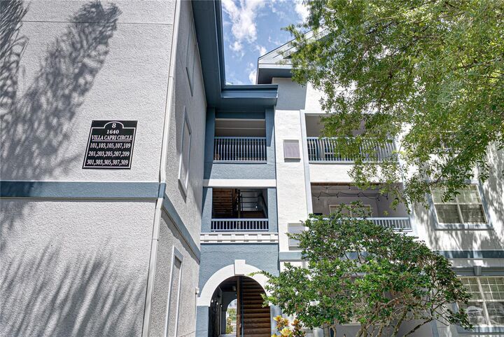 Property Photo:  1640 Villa Capri Circle 301  FL 33556 