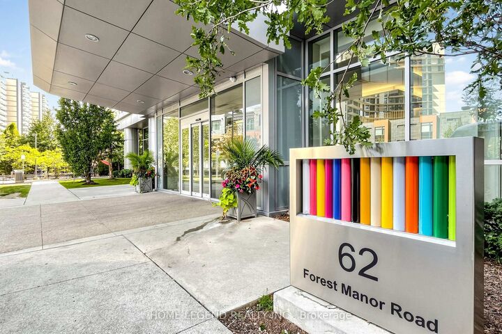 Property Photo: 62 Forest Manor Road 1104 ON M2J 0B6