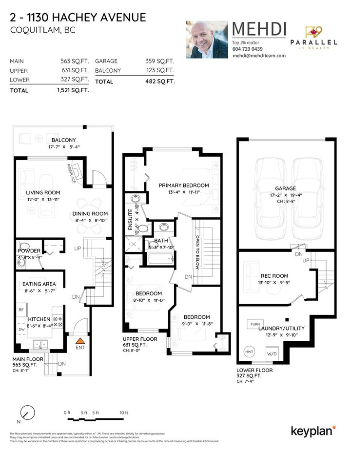 Property Photo: 1130 Hachey Avenue 2 BC V3K 2H4