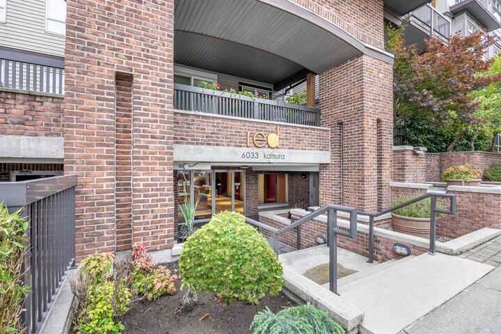 Property Photo: 6033 Katsura Street 105 BC V6Y 0B3