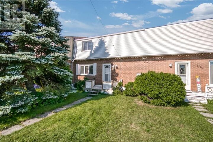 Property Photo: 187 Metcalfe Avenue ON P3L 1L4