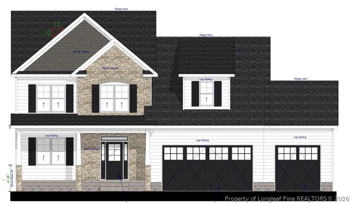 Property Photo:  3421 Coat Bridge (Lot 1144) Drive  NC 28306 