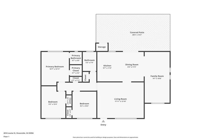 Property Photo: 2816 Louise Street CA 92056