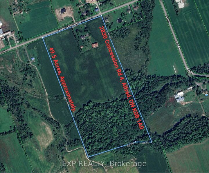 Property Photo: 2830 Concession 4 Road ON K0B 1A0