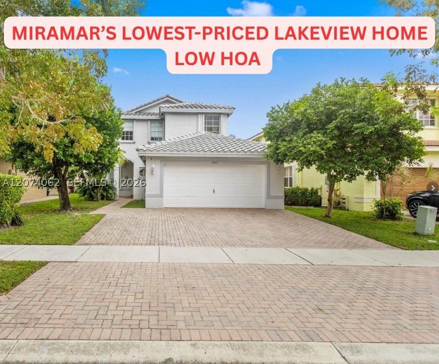 Property Photo:  4261 SW 126th Ave  FL 33027 