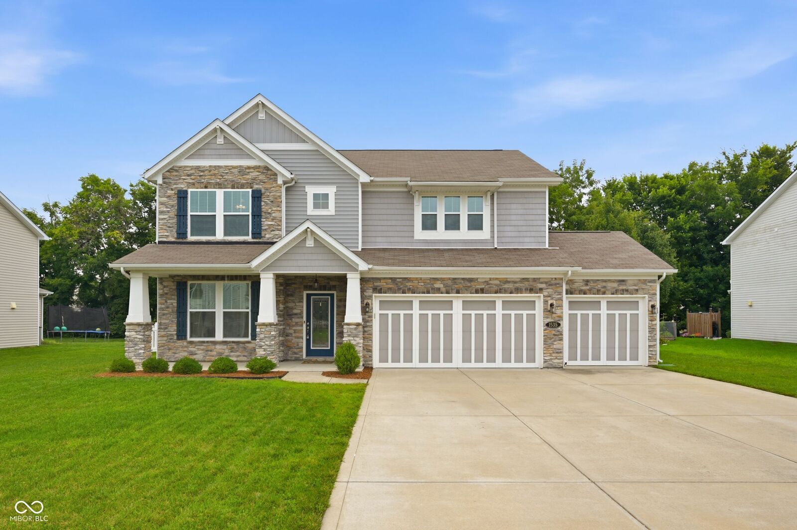 Property Photo:  1535 Bearcub Lane  IN 46123 