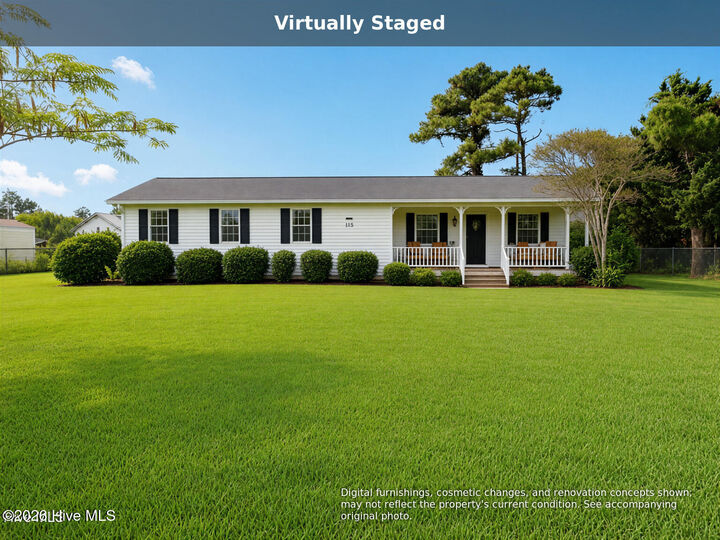 Property Photo:  115 Canal Drive  NC 28531 