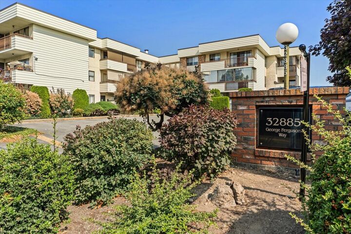 Property Photo:  32885 George Ferguson Way 104  BC V2S 7X1 