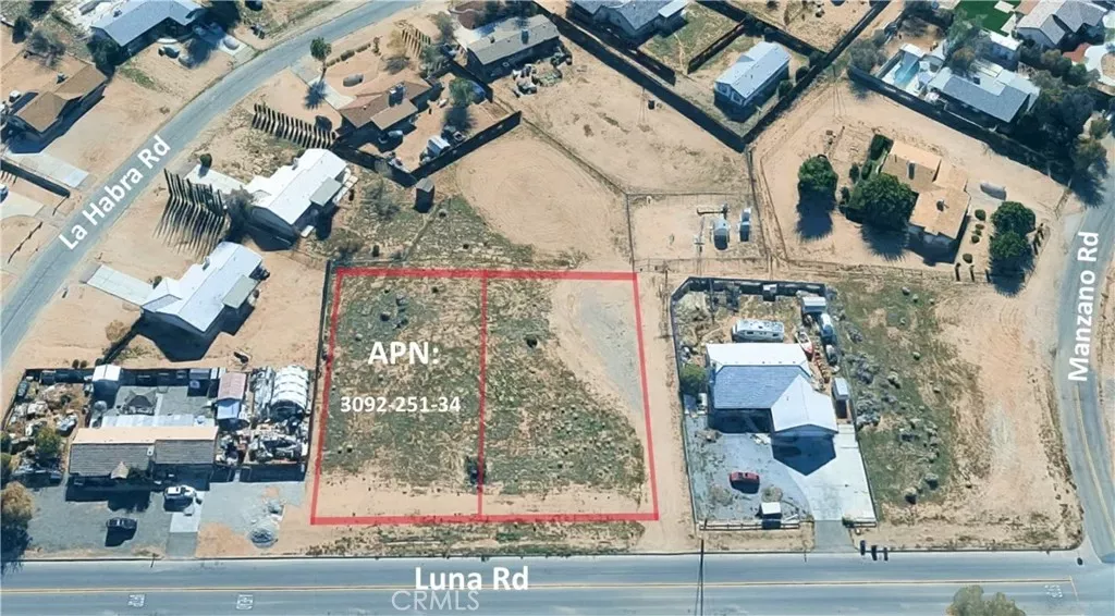 Property Photo:  0 Luna Rd  CA 92392 