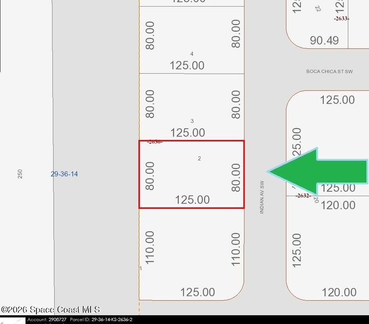 Property Photo:  1590 Indian Avenue SW  FL 32908 