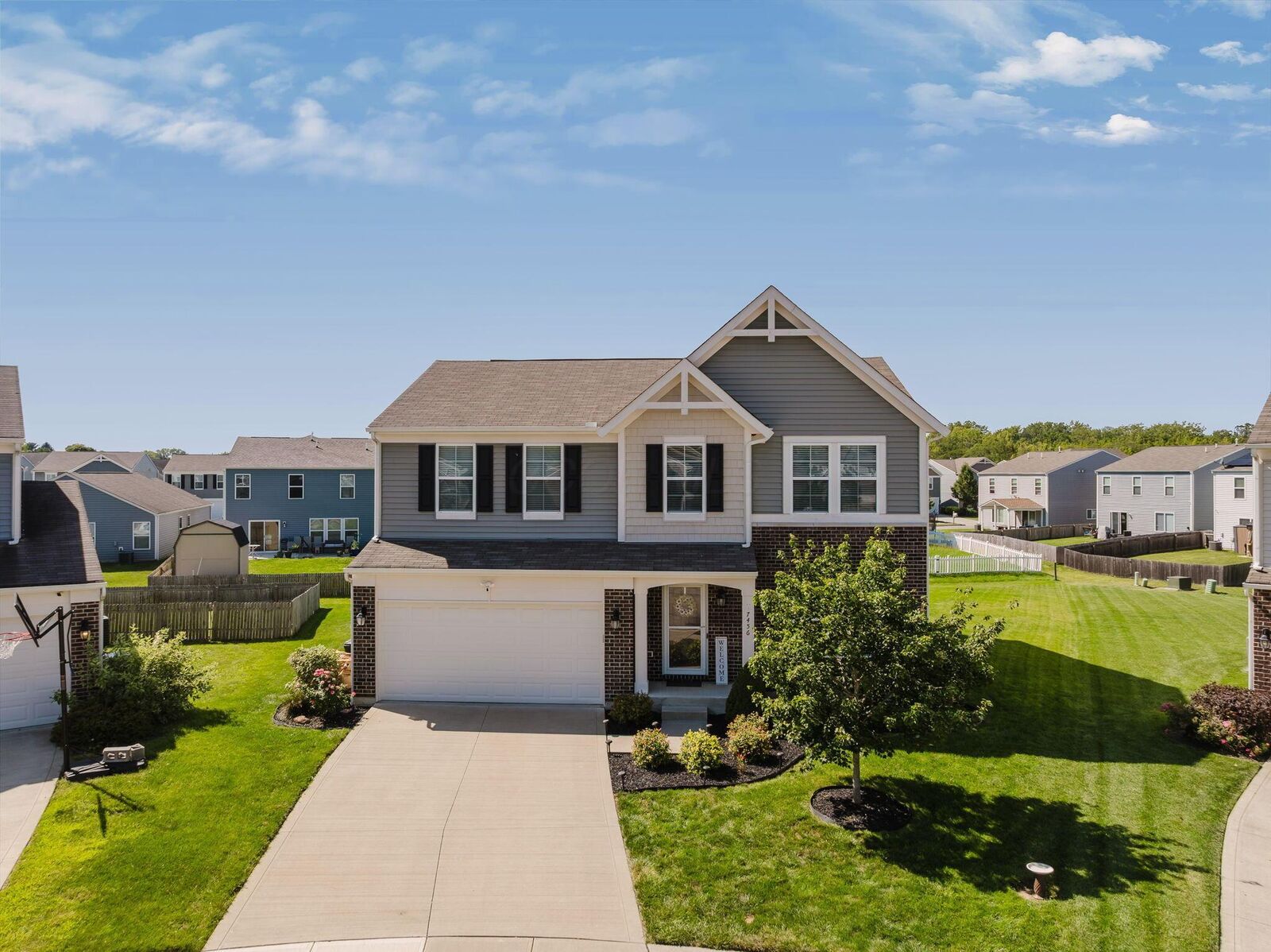 Property Photo:  7456 Winding Path Court  OH 43110 