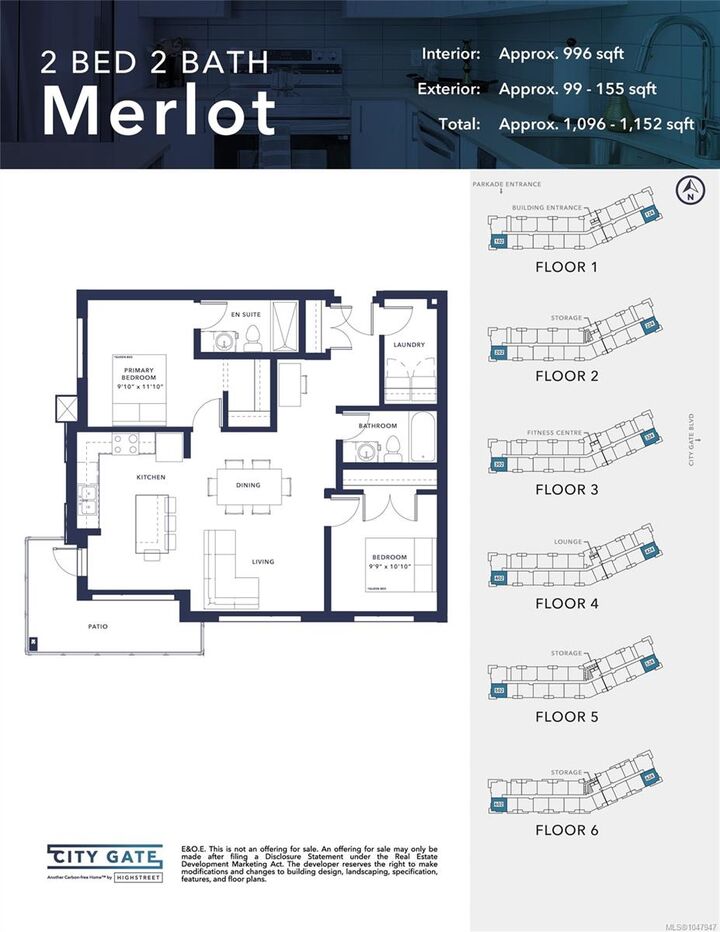 Property Photo: 2390 City Gate Blvd #324 BC V9B 7A8