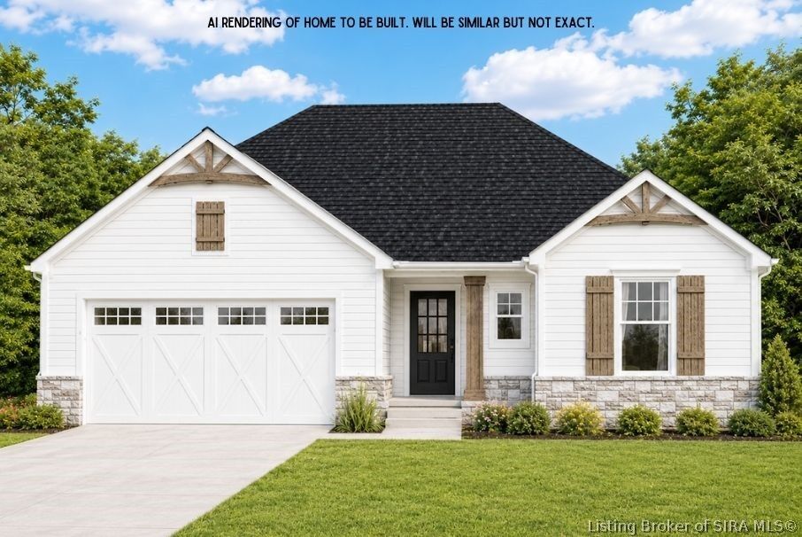 Property Photo:  2641 Vineyard Way Lot 326  IN 47143 