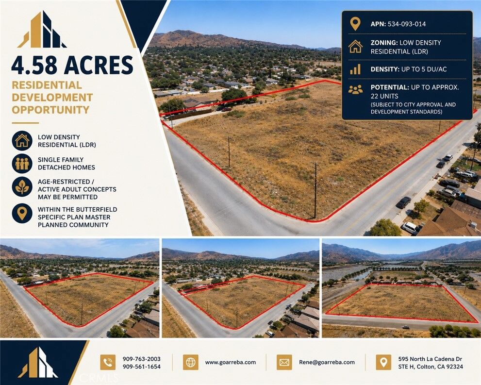 Property Photo: 0 Hargrave CA 92220