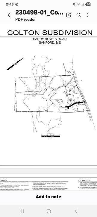 Property Photo:  Lot #1 Harry Howes Road  ME 04073 