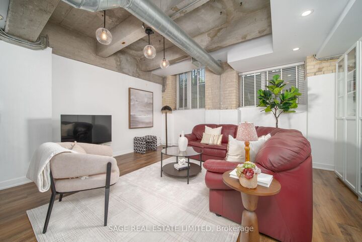 Property Photo:  201 Carlaw Avenue 128  ON M4M 2S3 