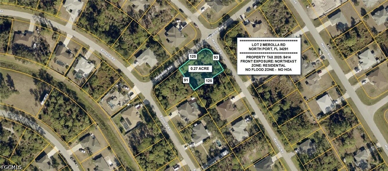Property Photo: Lot 2 Merolla Road FL 34291