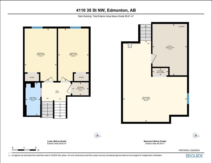 Property Photo:  4110 35 Street NW  AB T6L 5S3 