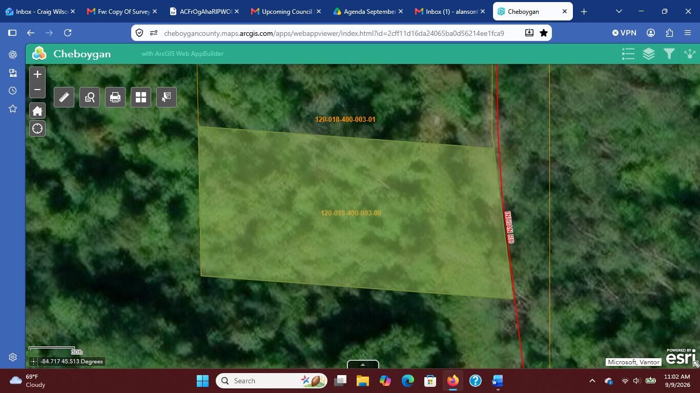 Property Photo: 3397 Indian Road MI 49716
