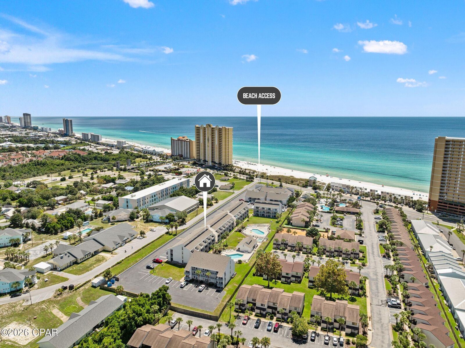Property Photo:  17614 Front Beach Road E12  FL 32413 