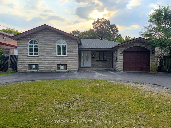 Property Photo: 61 Bloomington Crescent ON M3N 1R2