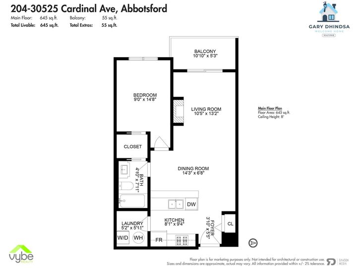 Property Photo: 30525 Cardinal Avenue 204 BC V2T 0A8