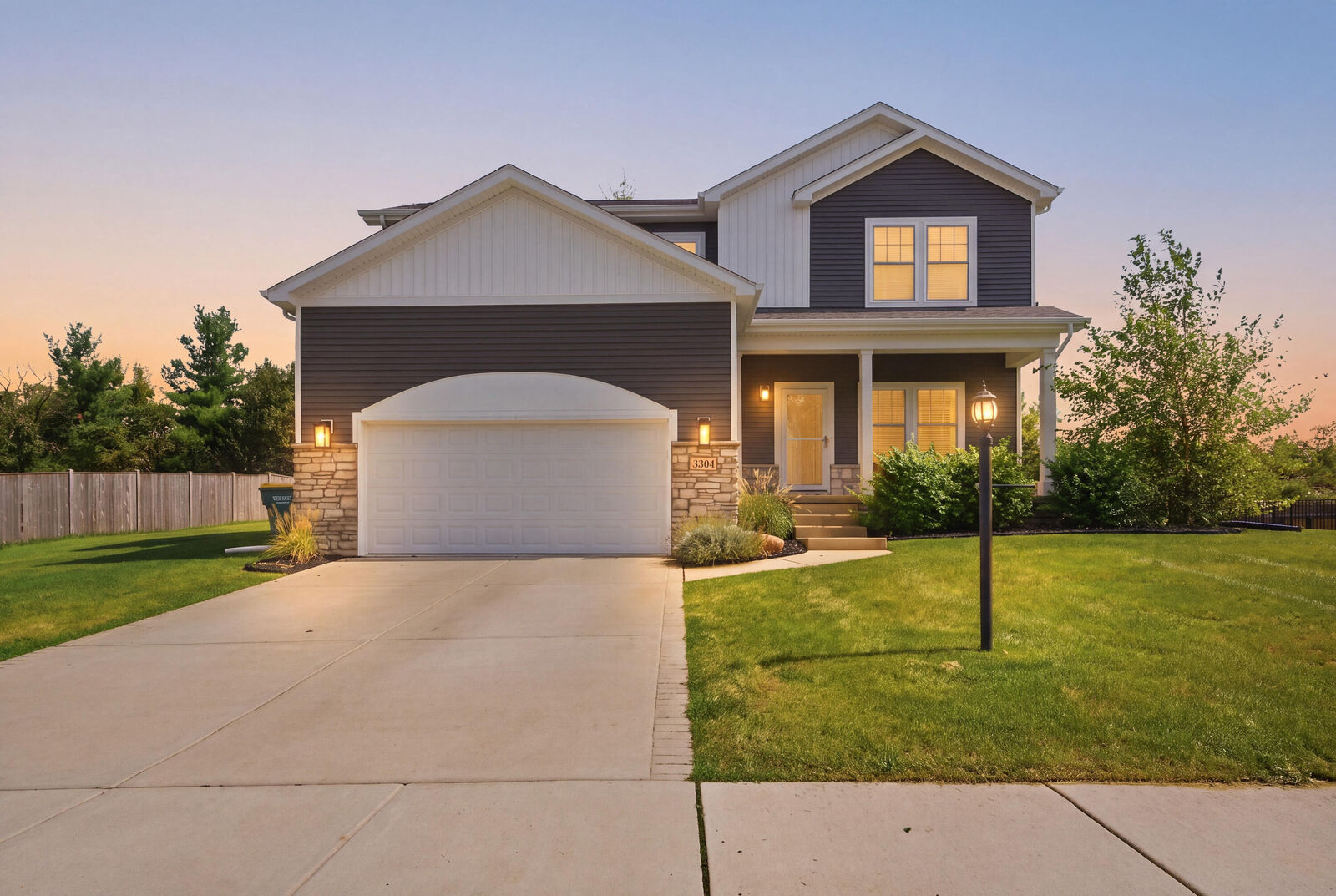 Property Photo: 3304 Blue Grouse Street IN 46383