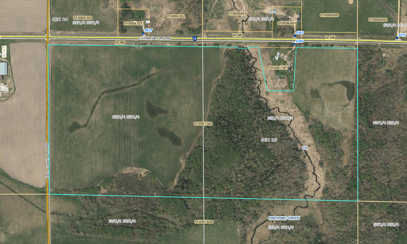 Property Photo:  Tbd Lumberjack Road NW  MN 56667 