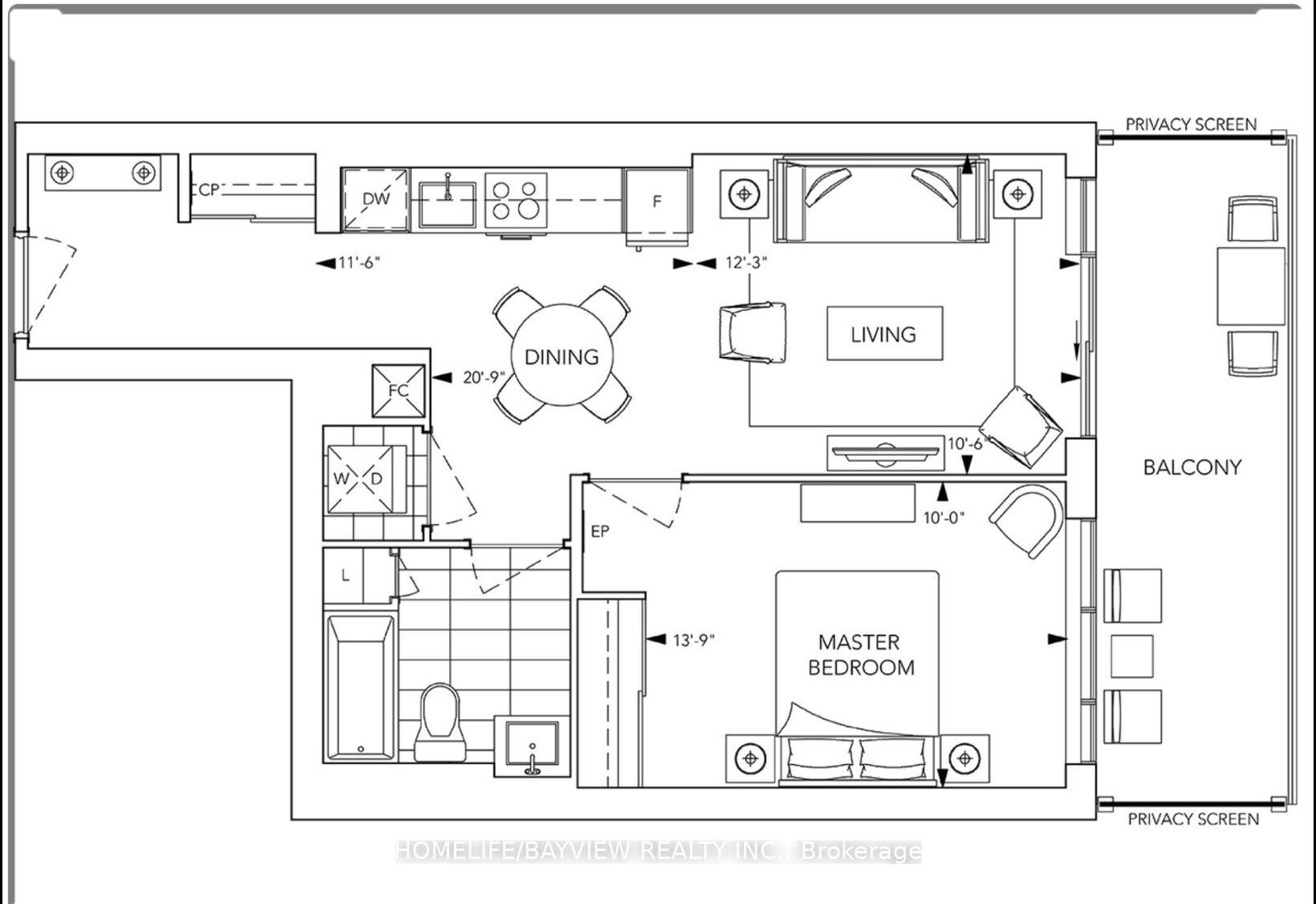 Property Photo: 30 Inn On The Park Drive 1908 ON M3C 0P7