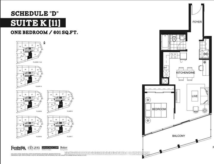 Property Photo:  30 Ordnance Street 1112  ON M6K 0C9 