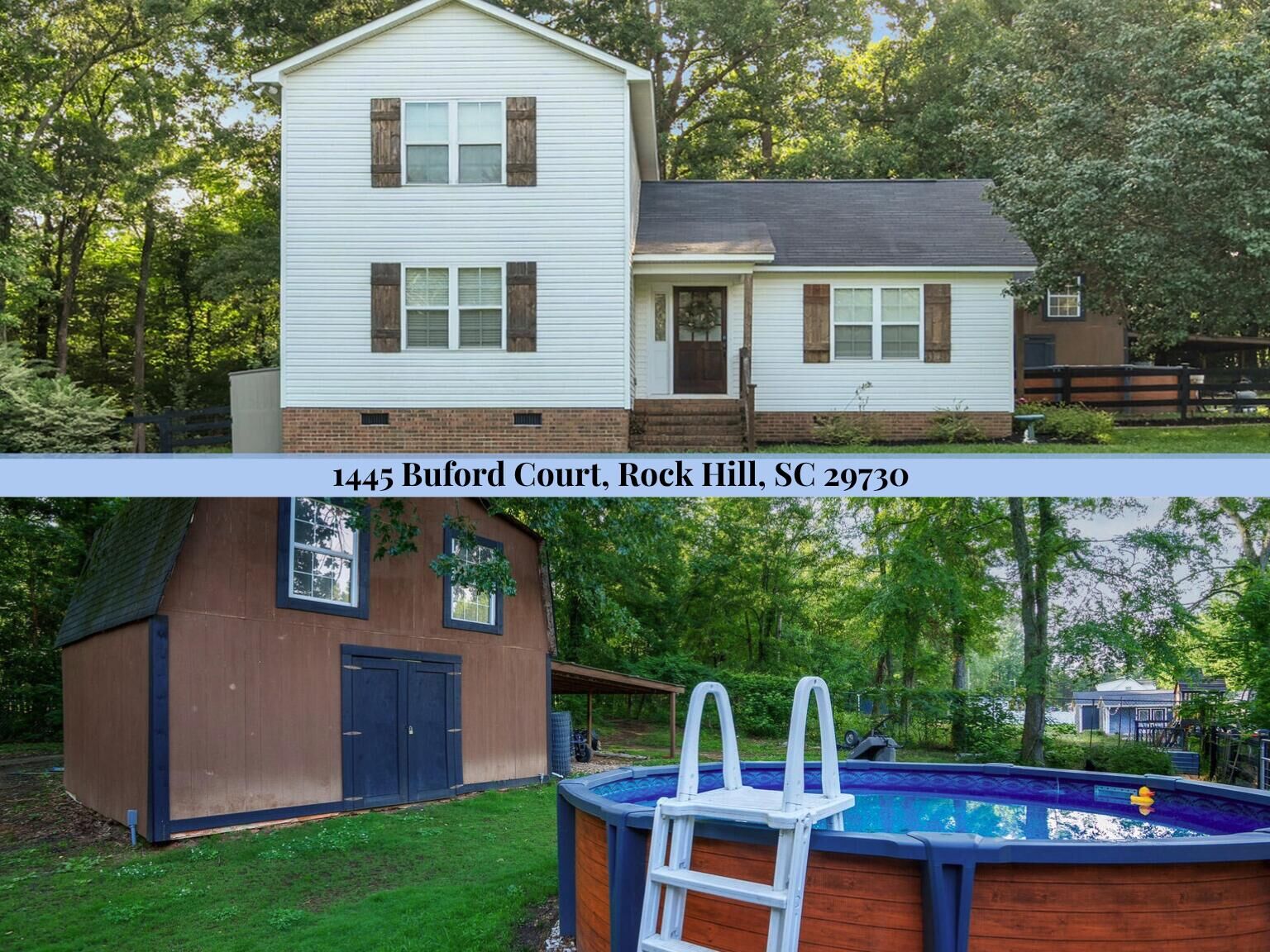 Property Photo:  1445 Buford Court  SC 29730 