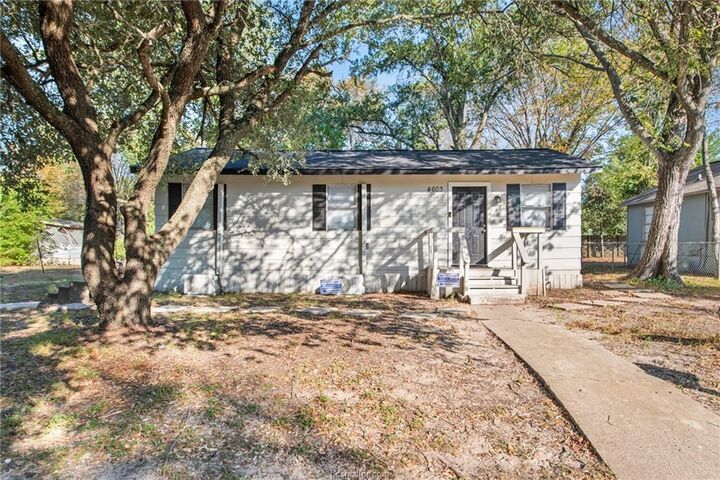 Property Photo: 4603 Castle Avenue TX 77808