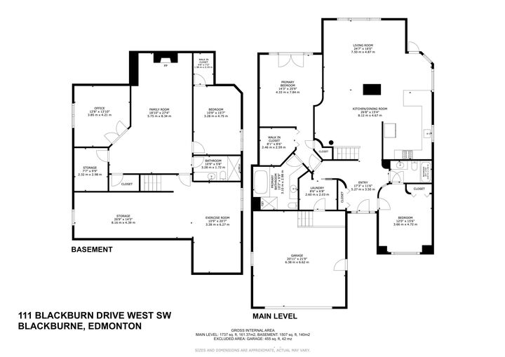 Property Photo:  111 Blackburn Drive SW  AB T6W 1B2 