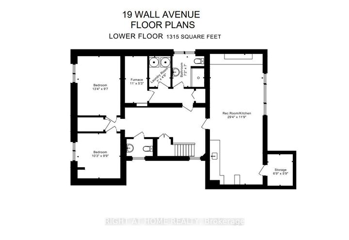 Property Photo:  19 Wall Avenue Basement  ON M9N 2N6 