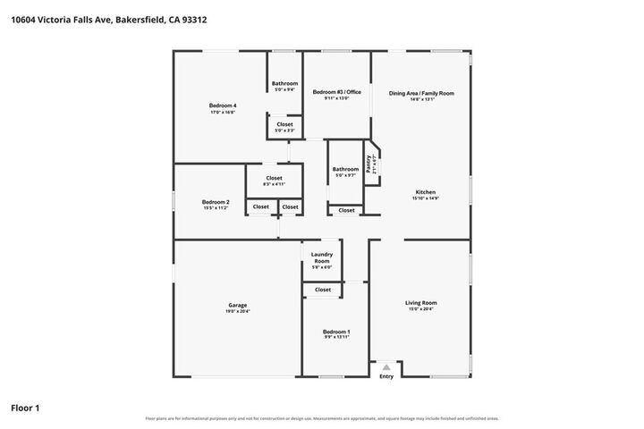 Property Photo: 10604 Victoria Falls Avenue CA 93312