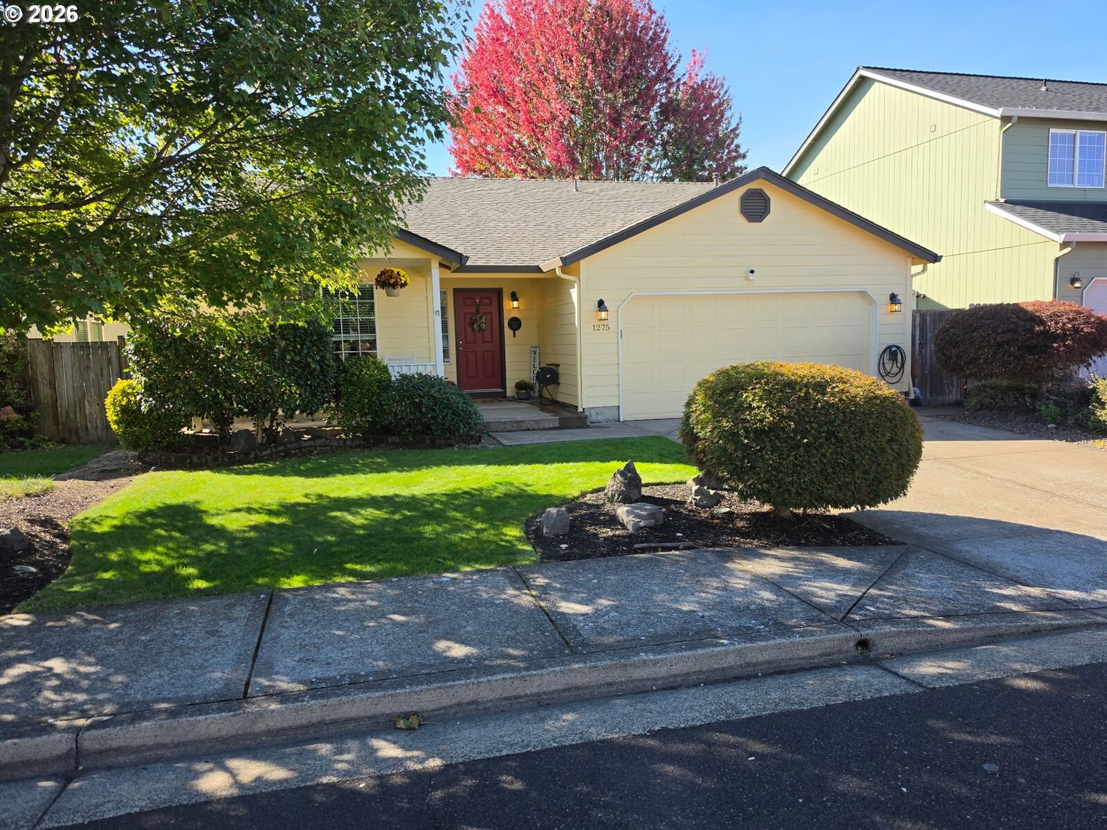 Property Photo: 1275 Crystal Ln OR 97127