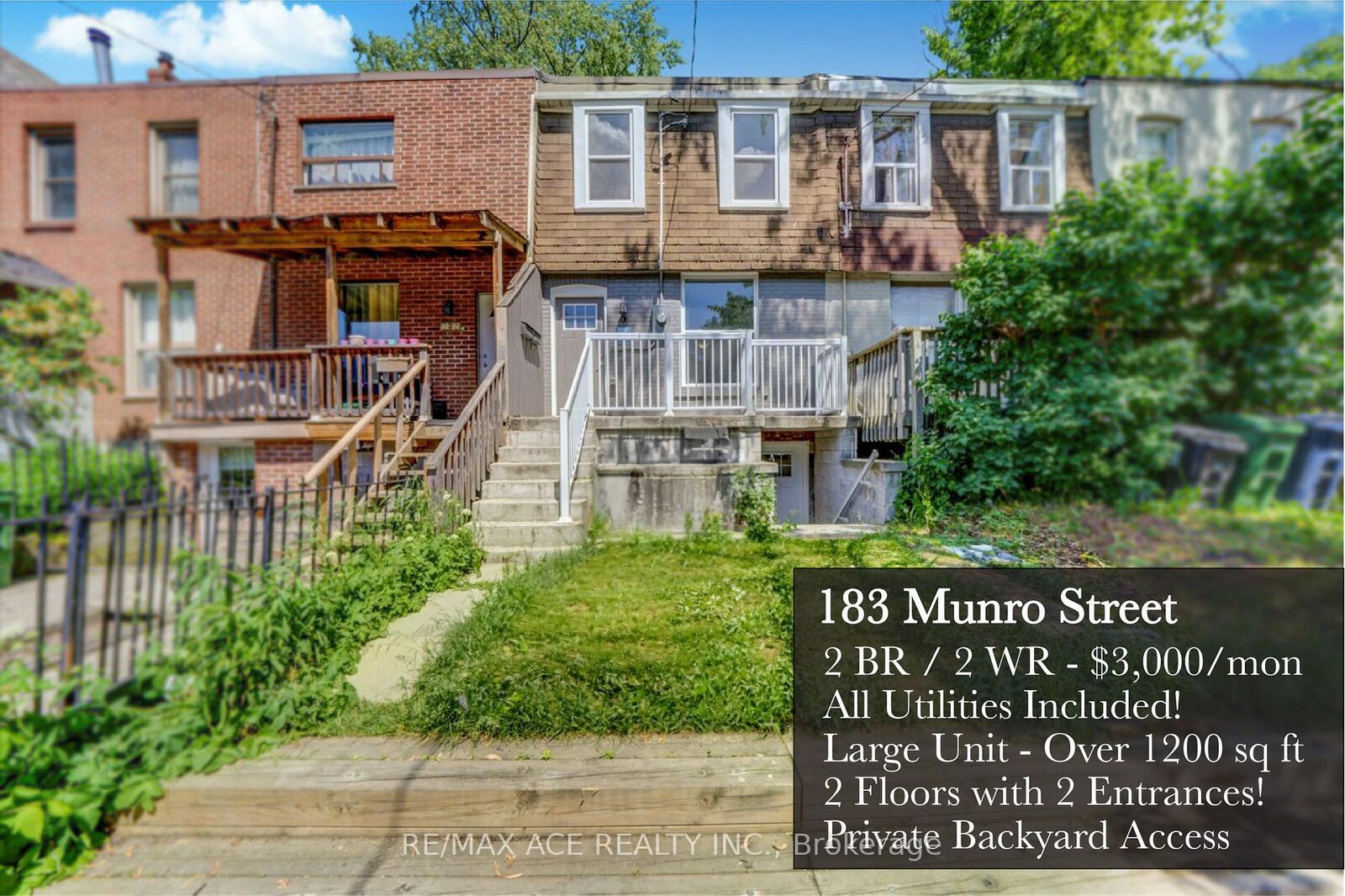 Property Photo:  183 Munro Street  ON M4M 2B8 