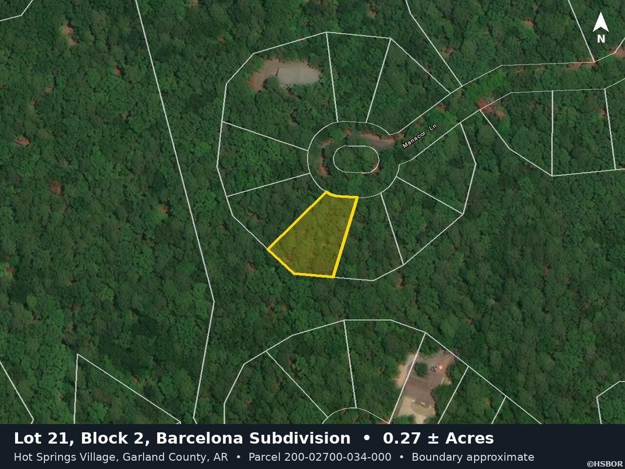 Property Photo: Manacor Lane Lot 21 AR 71909