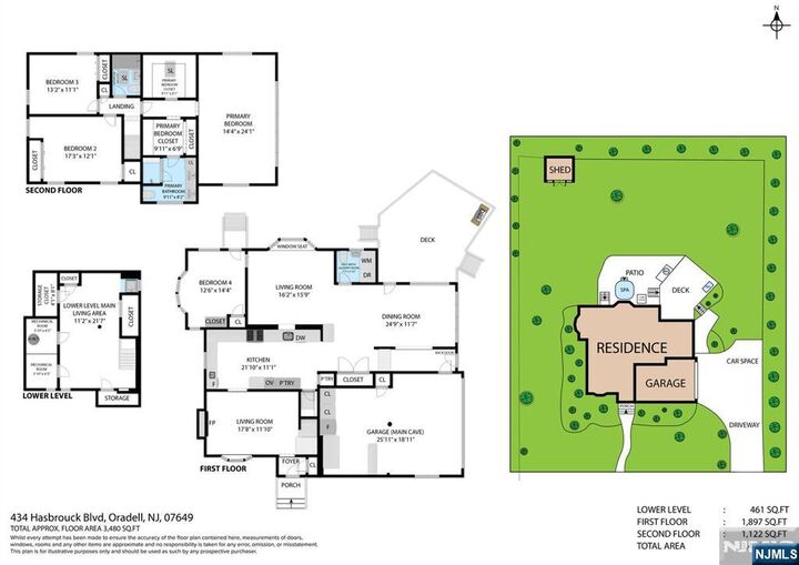 Property Photo:  434 Hasbrouck Boulevard  NJ 07649 