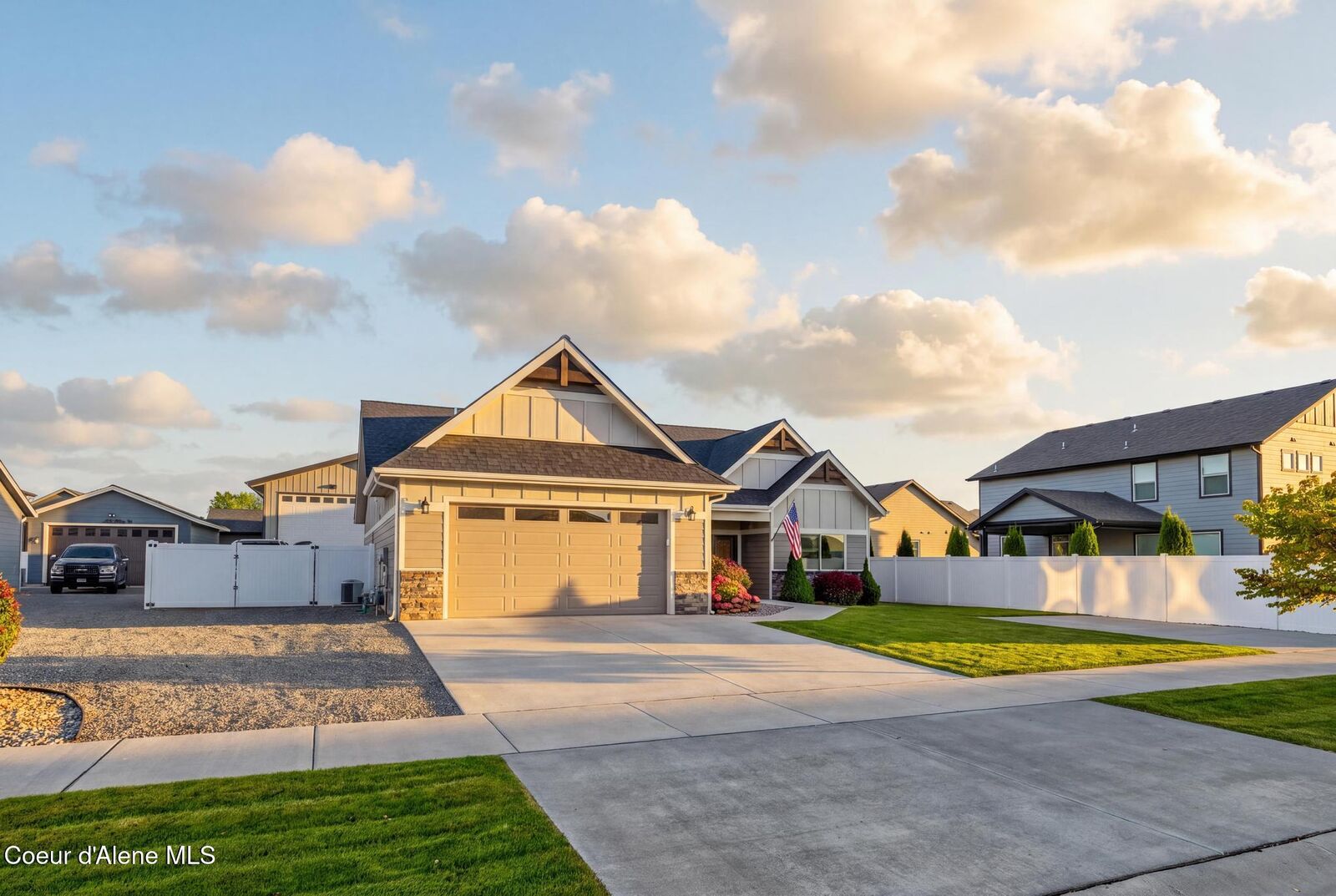 Property Photo:  3777 N Mashie St  ID 83854 
