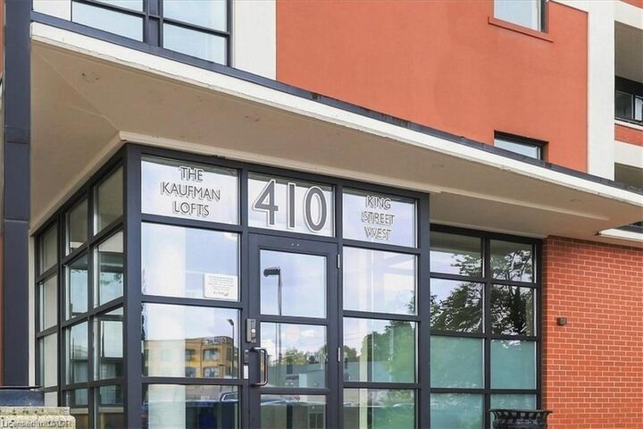 Property Photo:  410 King Street W 408  ON N2G 1C3 