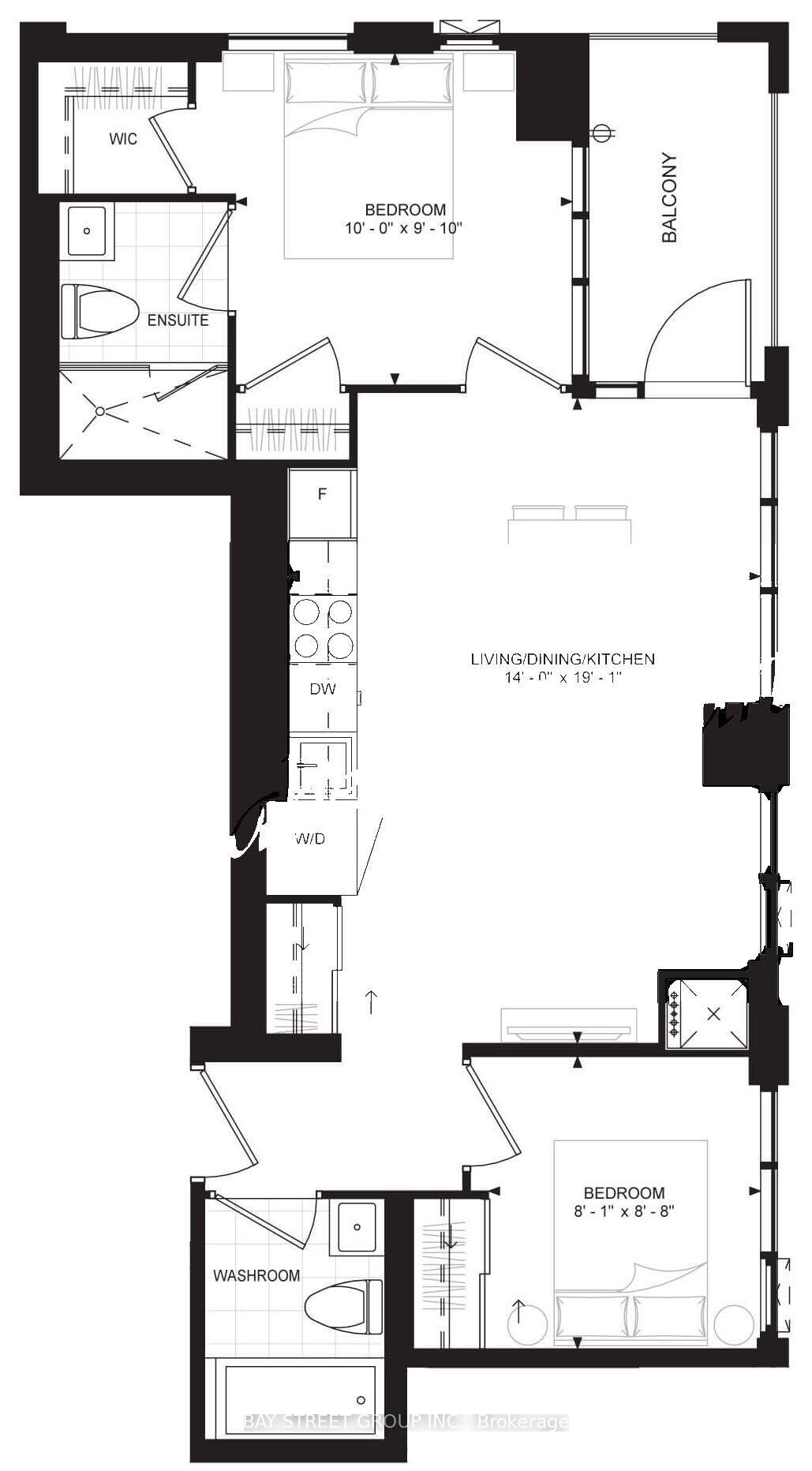 Property Photo:  400 King Street W 2806  ON M5V 0X8 